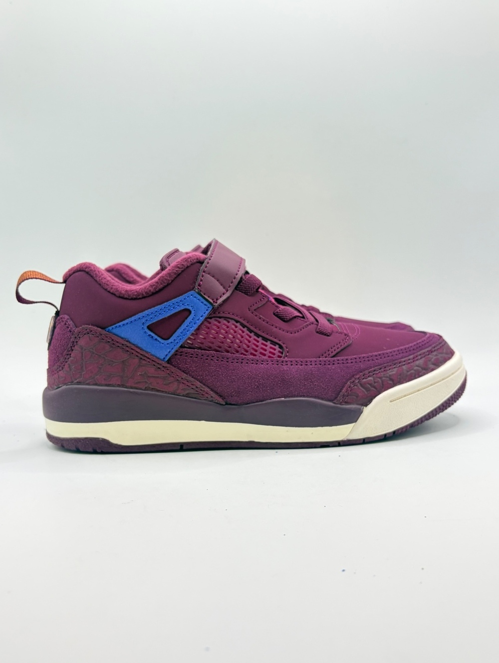 Jordan Spizike Low PS Sneakers Size 3Y Bordeaux/Hyper Royal/Sail